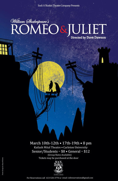 Romeo + Juliet Theatrical Poster (2012)