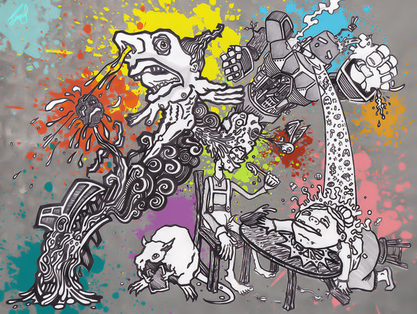 RMatic Bombastic Print Disturbing Imagery